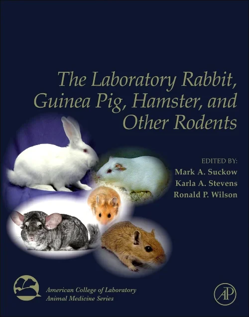 Coperta cărții "The Laboratory Rabbit, Guinea Pig, Hamster, and Other Rodents" de autor necunoscut