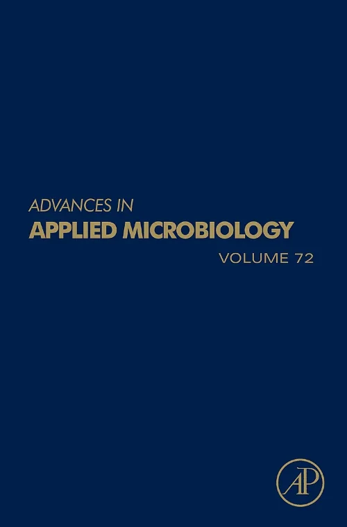 Coperta cărții "Advances in Applied Microbiology" de autor necunoscut