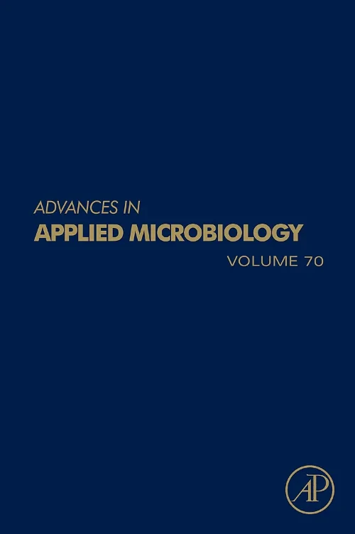 Coperta cărții "Advances in Applied Microbiology" de autor necunoscut