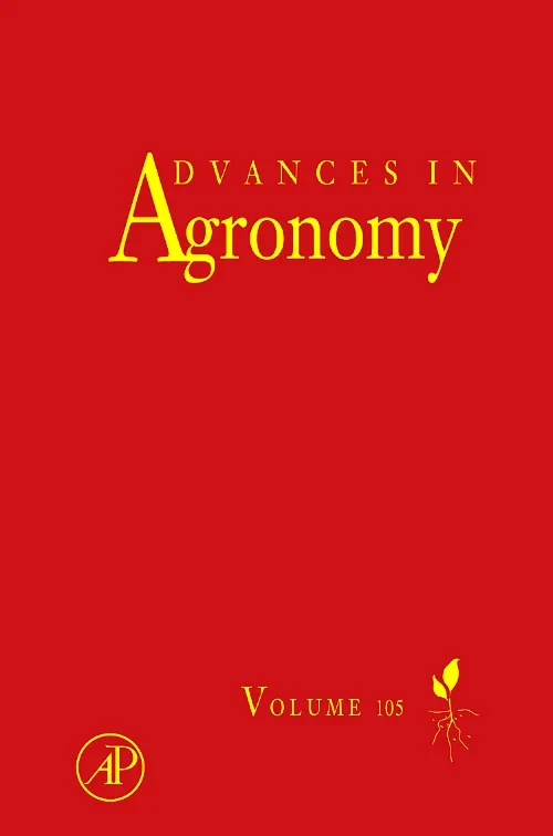 Coperta cărții "Advances in Agronomy" de autor necunoscut