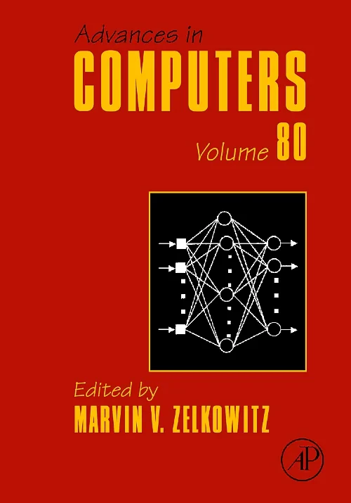 Coperta cărții "Advances in Computers" de autor necunoscut
