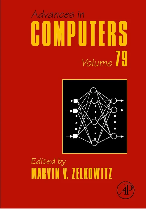 Coperta cărții "Advances in Computers" de autor necunoscut