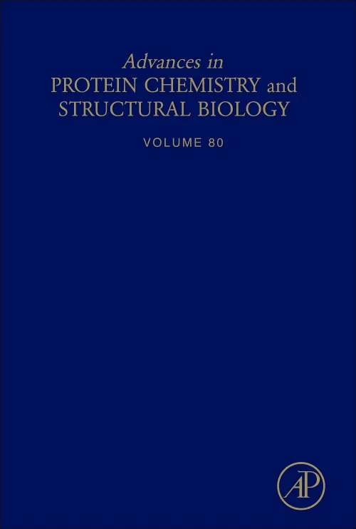 Coperta cărții "Advances in Protein Chemistry and Structural Biology" de autor necunoscut
