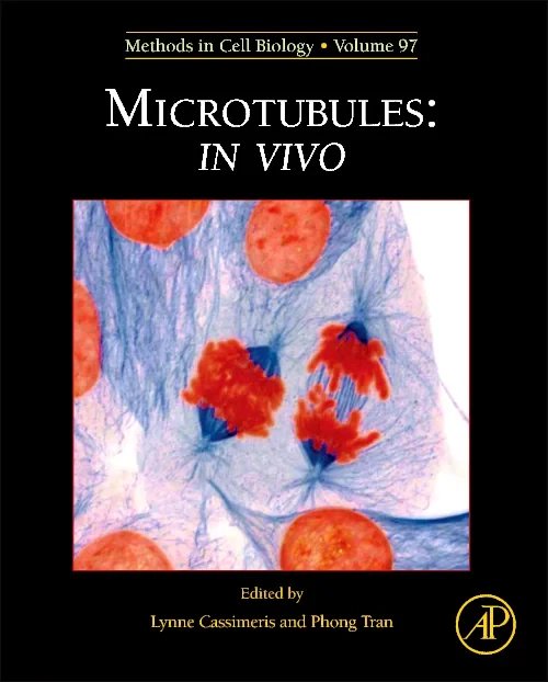 Coperta cărții "Microtubules: in vivo" de autor necunoscut
