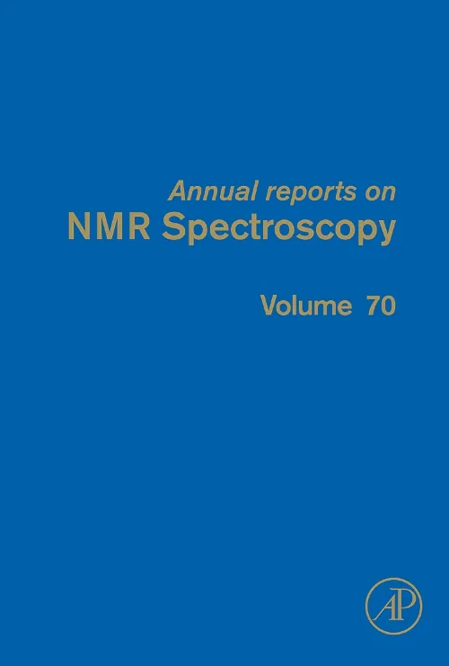 Coperta cărții "Annual Reports on NMR Spectroscopy" de autor necunoscut