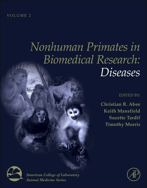 Coperta cărții "Nonhuman Primates in Biomedical Research" de autor necunoscut
