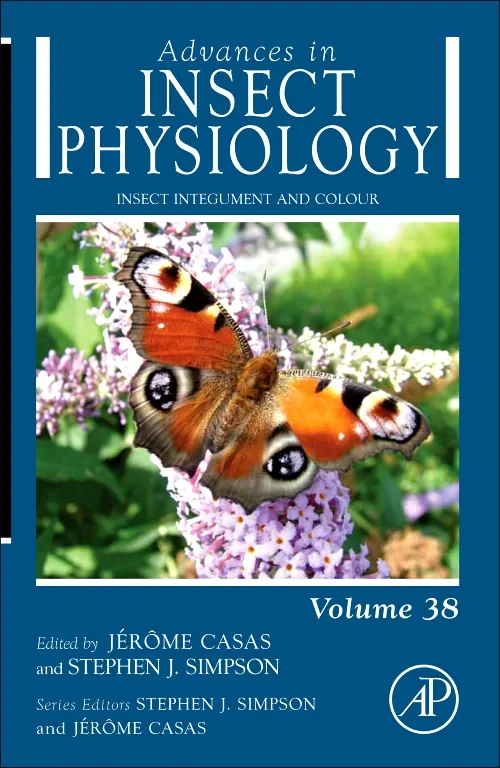 Coperta cărții "Insect Integument and Colour" de autor necunoscut