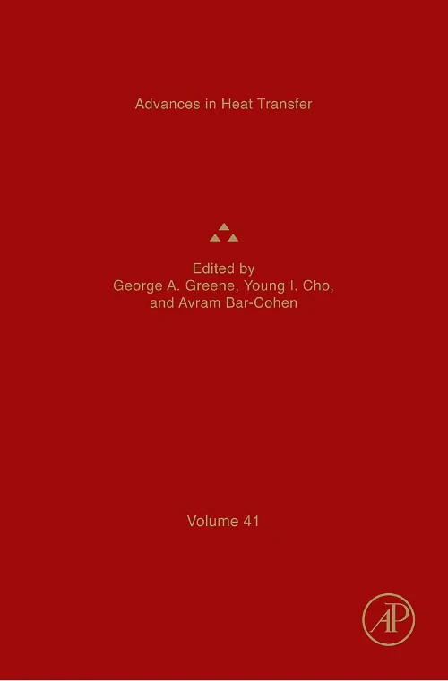 Coperta cărții "Advances in Heat Transfer" de autor necunoscut