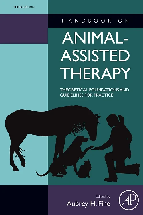 Coperta cărții "Handbook on Animal-Assisted Therapy" de autor necunoscut