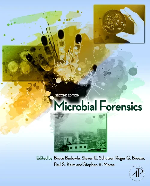 Coperta cărții "Microbial Forensics" de autor necunoscut
