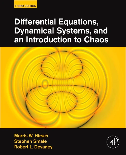 Coperta cărții "Differential Equations, Dynamical Systems, and an Introduction to Chaos" de autor necunoscut