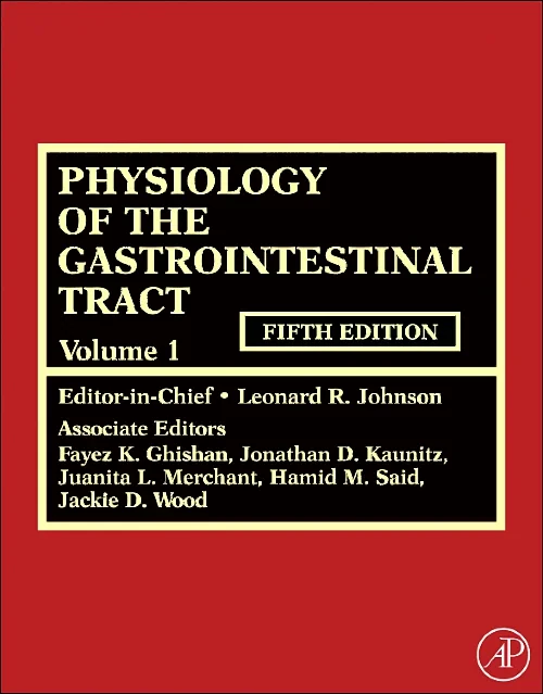 Coperta cărții "Physiology of the Gastrointestinal Tract, Two Volume Set" de autor necunoscut