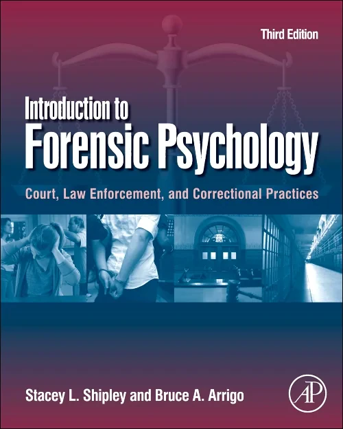 Coperta cărții "Introduction to Forensic Psychology" de autor necunoscut