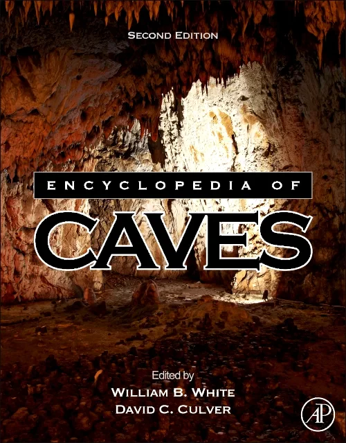 Coperta cărții "Encyclopedia of Caves" de autor necunoscut