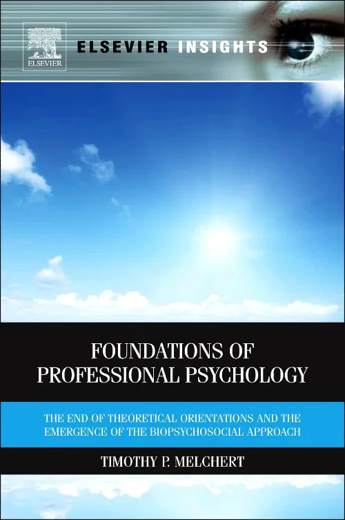 Coperta cărții "Foundations of Professional Psychology" de autor necunoscut