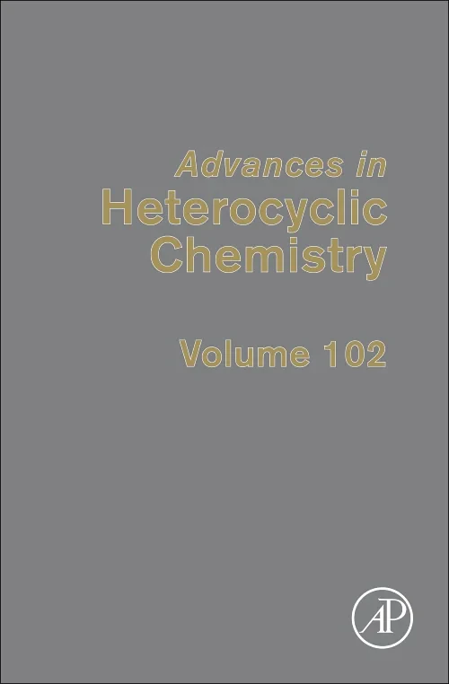 Coperta cărții "Advances in Heterocyclic Chemistry" de autor necunoscut