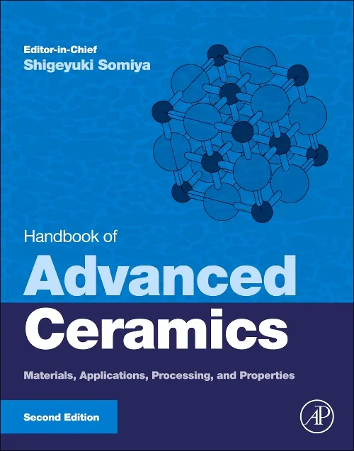 Coperta cărții "Handbook of Advanced Ceramics" de autor necunoscut
