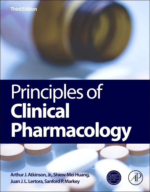 Coperta cărții "Principles of Clinical Pharmacology" de autor necunoscut