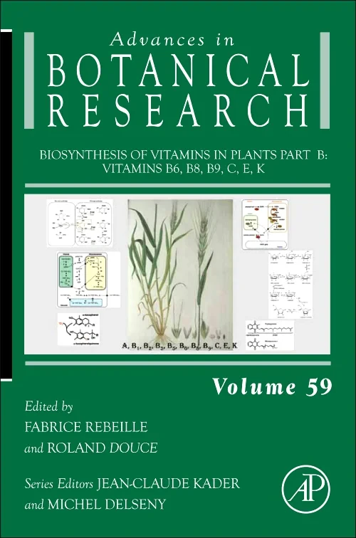 Coperta cărții "Biosynthesis of Vitamins in Plants Part B" de autor necunoscut
