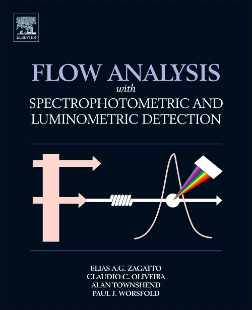 Coperta cărții "Flow Analysis with Spectrophotometric and Luminometric Detection" de autor necunoscut