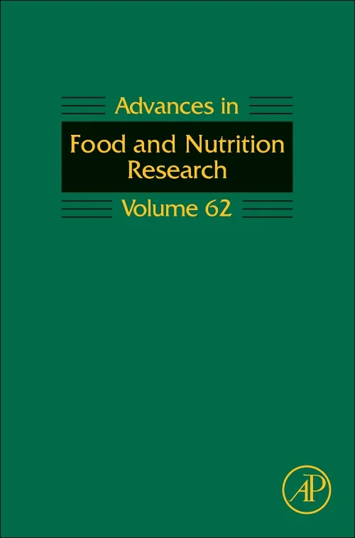 Coperta cărții "Advances in Food and Nutrition Research" de autor necunoscut