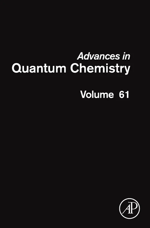 Coperta cărții "Advances in Quantum Chemistry" de autor necunoscut