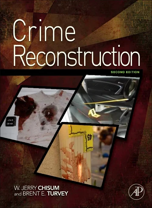 Coperta cărții "Crime Reconstruction" de autor necunoscut