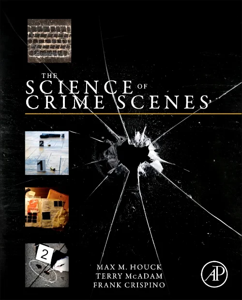 Coperta cărții "The Science of Crime Scenes" de autor necunoscut