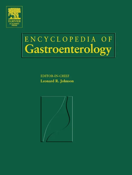 Coperta cărții "Encyclopedia of Gastroenterology" de autor necunoscut