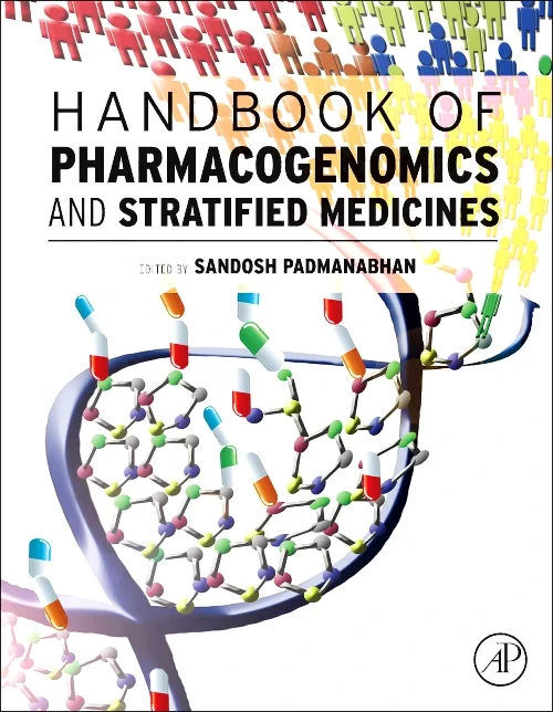 Coperta cărții "Handbook of Pharmacogenomics and Stratified Medicine" de autor necunoscut