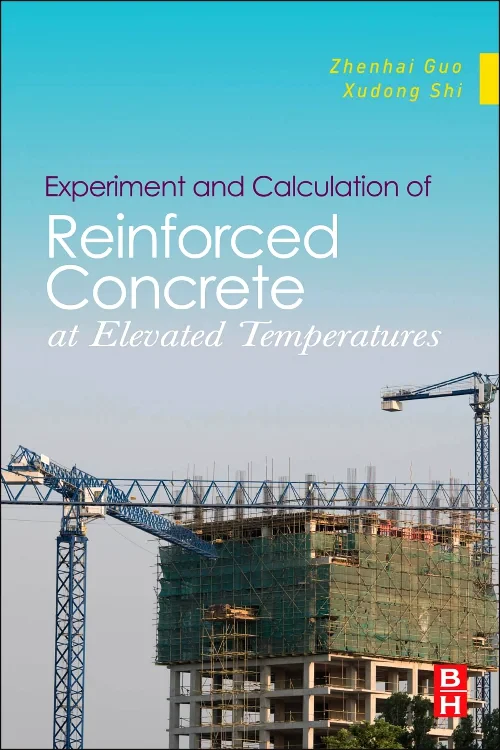 Coperta cărții "Experiment and Calculation of Reinforced Concrete at Elevated Temperatures" de autor necunoscut
