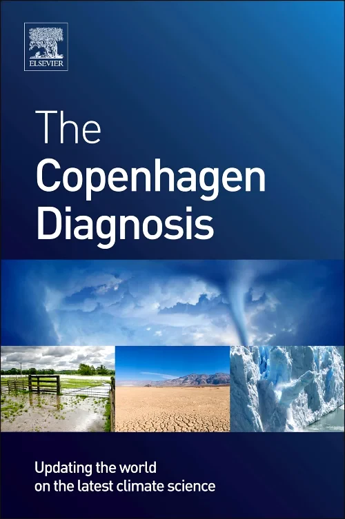 Coperta cărții "The Copenhagen Diagnosis" de autor necunoscut