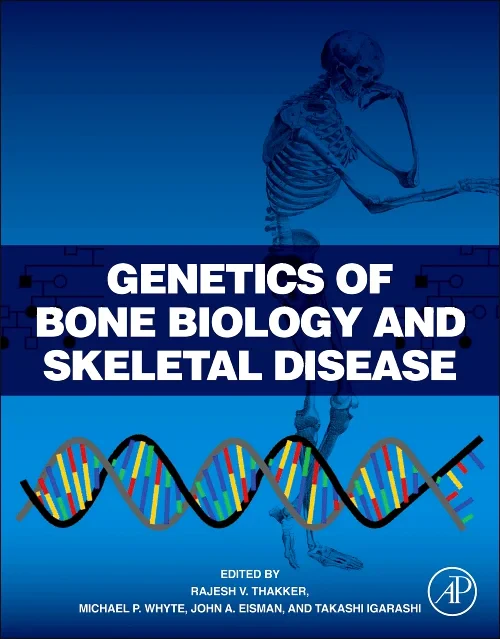 Coperta cărții "Genetics of Bone Biology and Skeletal Disease" de autor necunoscut