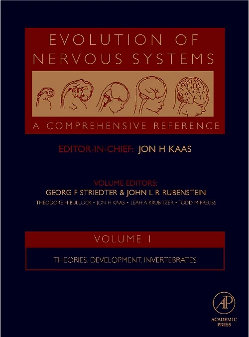 Coperta cărții "Evolution of Nervous Systems" de autor necunoscut