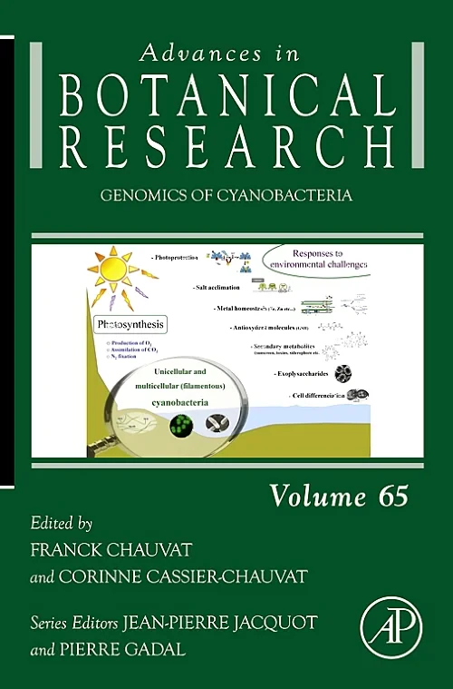 Coperta cărții "Genomics of Cyanobacteria" de autor necunoscut
