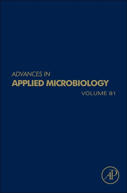 Coperta cărții "Advances in Applied Microbiology" de autor necunoscut