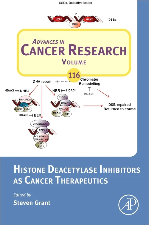 Coperta cărții "Histone Deacetylase Inhibitors as Cancer Therapeutics" de autor necunoscut