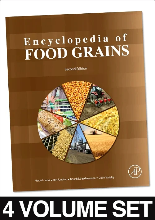 Coperta cărții "Encyclopedia of Food Grains" de autor necunoscut