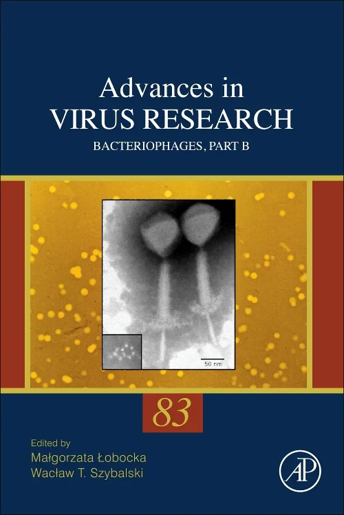 Coperta cărții "Bacteriophages, Part B" de autor necunoscut