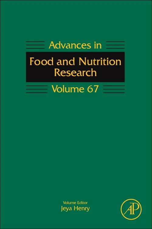 Coperta cărții "Advances in Food and Nutrition Research" de autor necunoscut