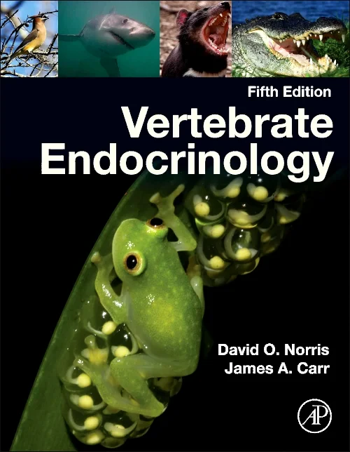 Coperta cărții "Vertebrate Endocrinology" de autor necunoscut