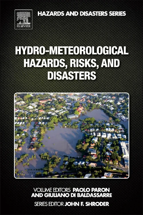 Coperta cărții "Hydro-Meteorological Hazards, Risks, and Disasters" de autor necunoscut