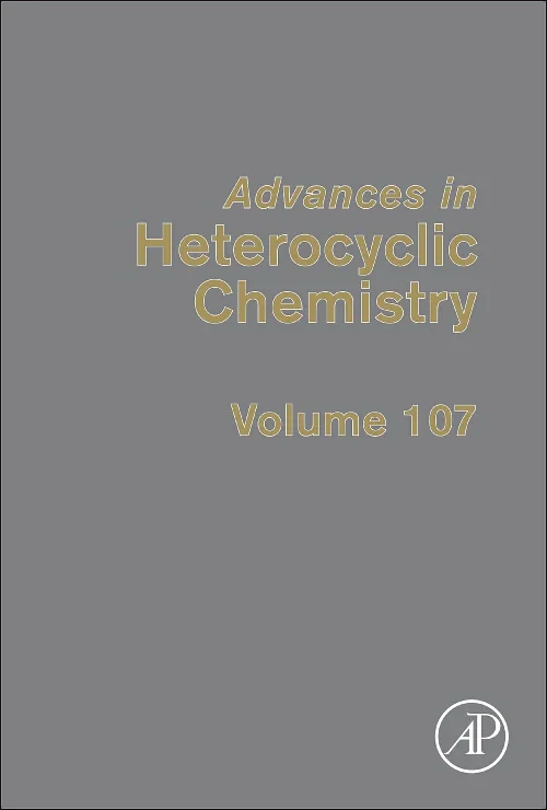 Coperta cărții "Advances in Heterocyclic Chemistry" de autor necunoscut