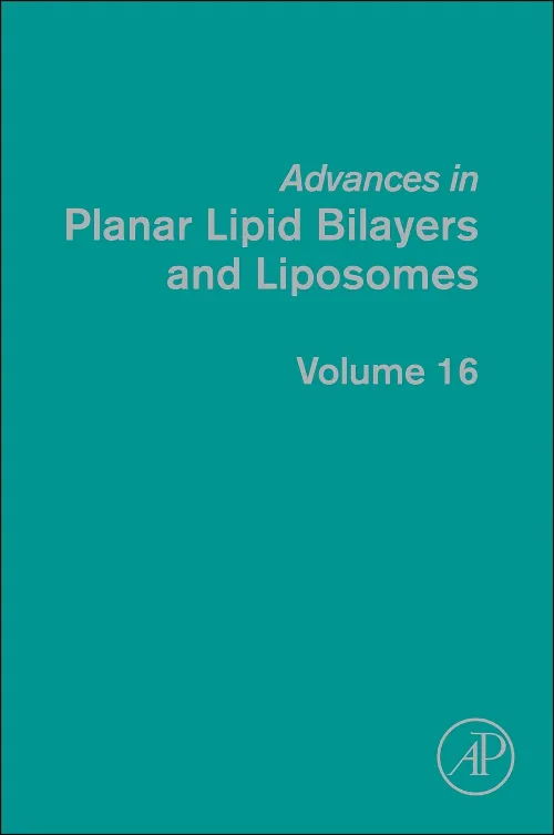 Coperta cărții "Advances in Planar Lipid Bilayers and Liposomes" de autor necunoscut