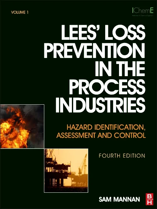 Coperta cărții "Lees&#039; Loss Prevention in the Process Industries" de autor necunoscut