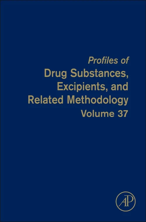 Coperta cărții "Profiles of Drug Substances, Excipients and Related Methodology" de autor necunoscut