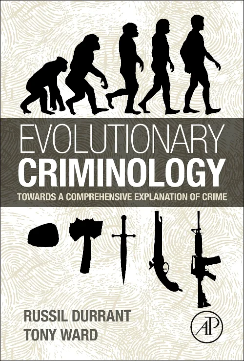 Coperta cărții "Evolutionary Criminology" de autor necunoscut