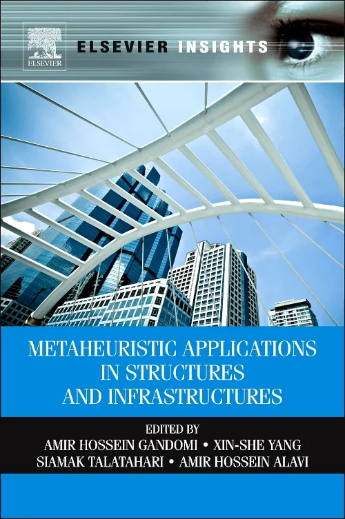 Coperta cărții "Metaheuristic Applications in Structures and Infrastructures" de autor necunoscut