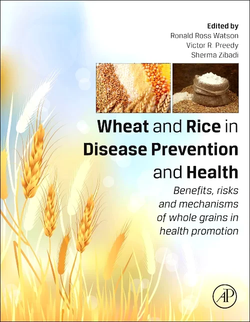 Coperta cărții "Wheat and Rice in Disease Prevention and Health" de autor necunoscut