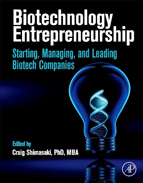 Coperta cărții "Biotechnology Entrepreneurship" de autor necunoscut